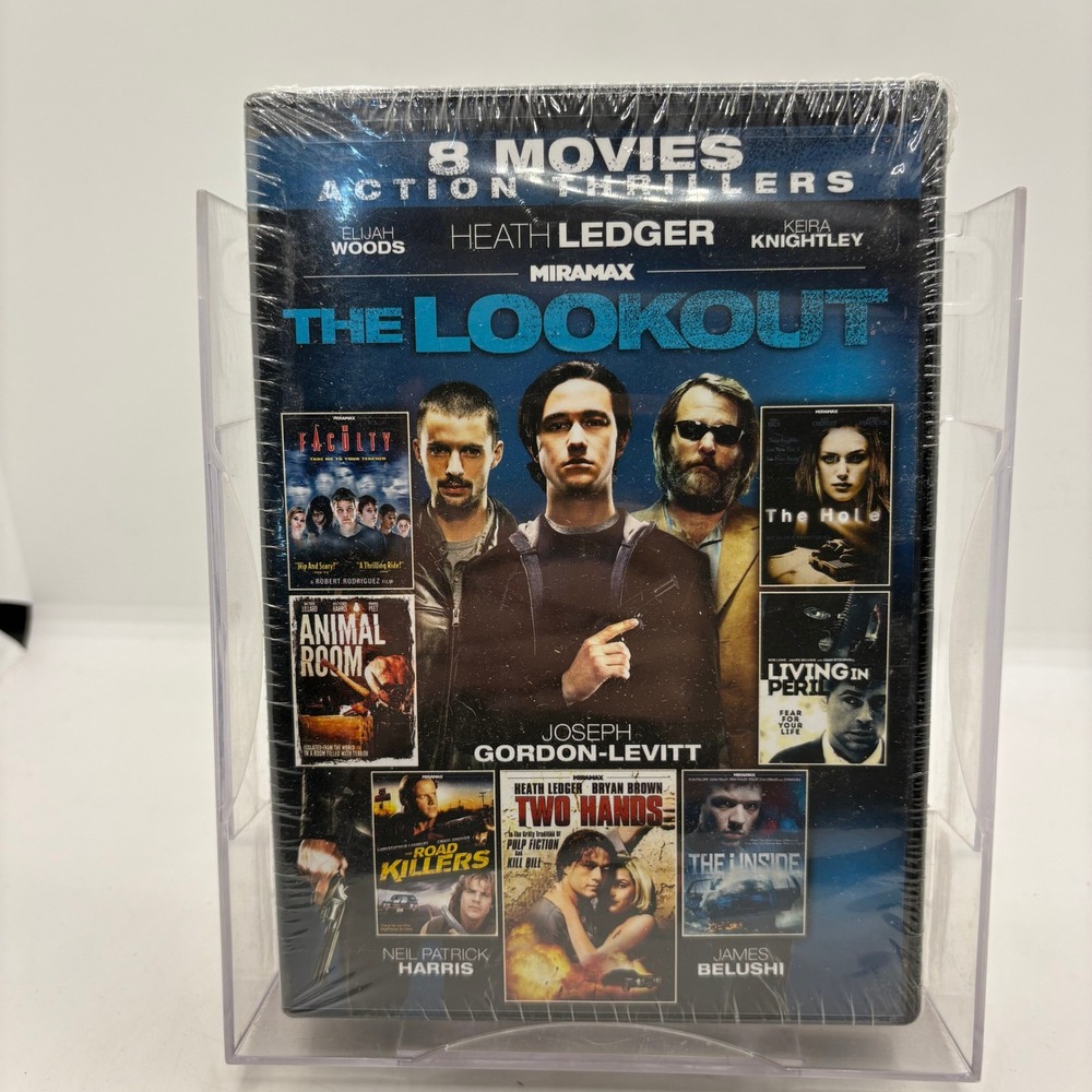 8 Movies Action Thrillers Miramax DVD Set The Lookout Two Hands The Faculty NEW